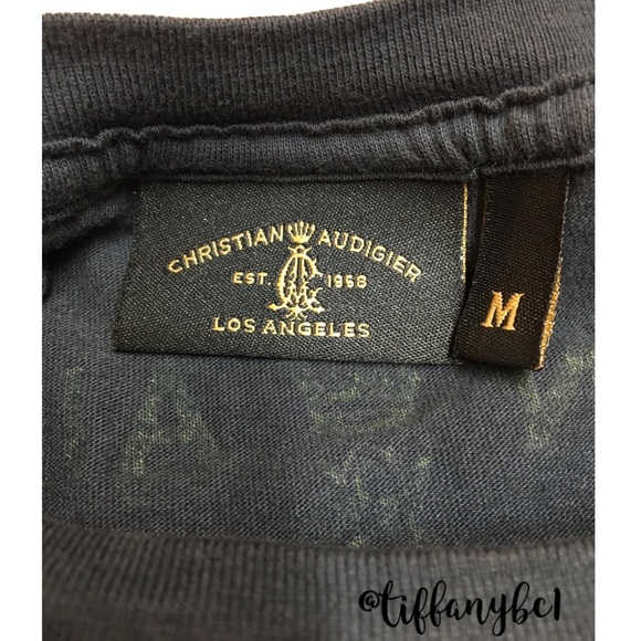 Christian Audigier Heart Breaker Rhinestone Tee - Picture 4 of 10